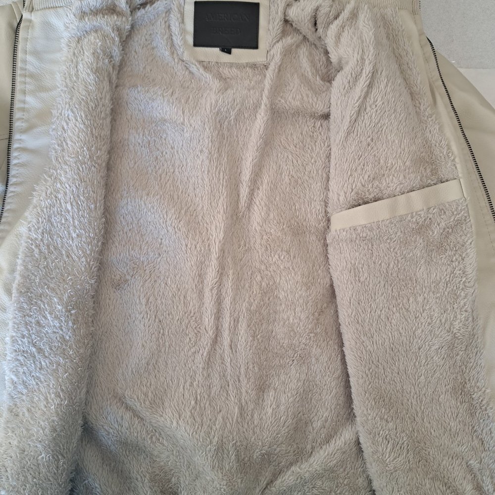 jacket for men, AMERICAN BREED STYLE -NO ABPB color white size L